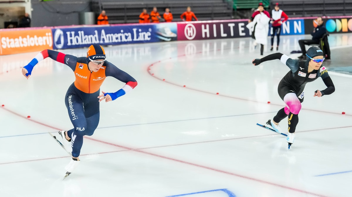 Suzanne Schulting in actie
