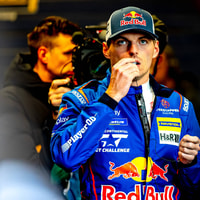 Max Verstappen op de Nürnburgring