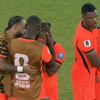 Teleurstelling bij het Nederlands elftal
