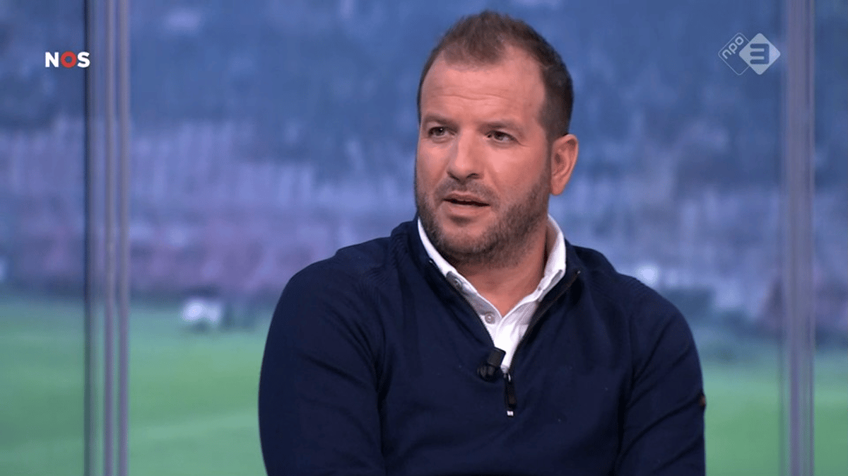 Rafael van der Vaart, analist van de NOS