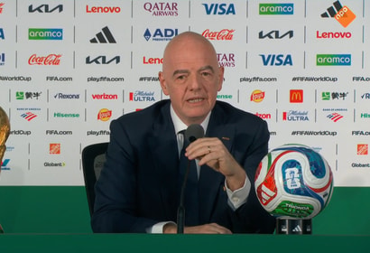 FIFA-voorzitter Gianni Infantino