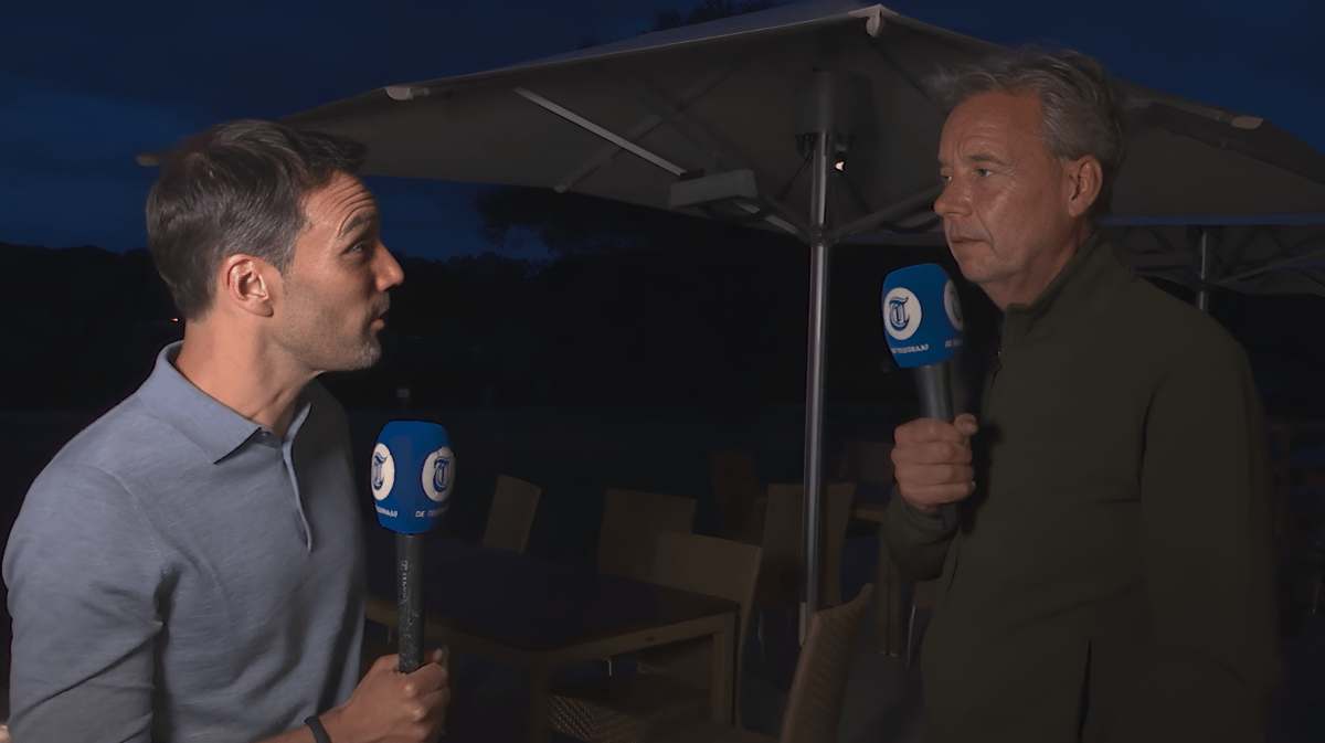 Pim Sedee en Valentijn Driessen, werkzaam voor De Telegraaf