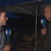 Pim Sedee en Valentijn Driessen, werkzaam voor De Telegraaf