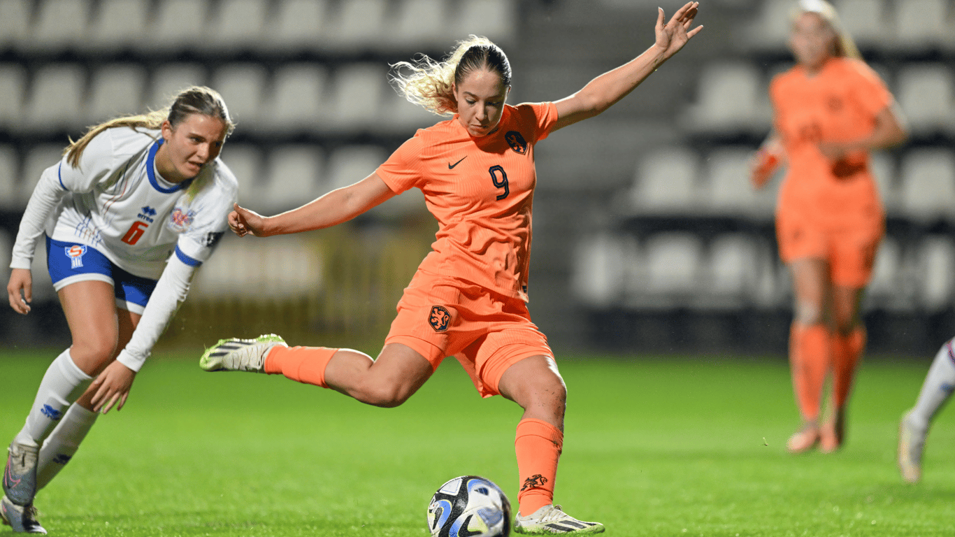 Danique Tolhoek, speelster van Jong Oranje