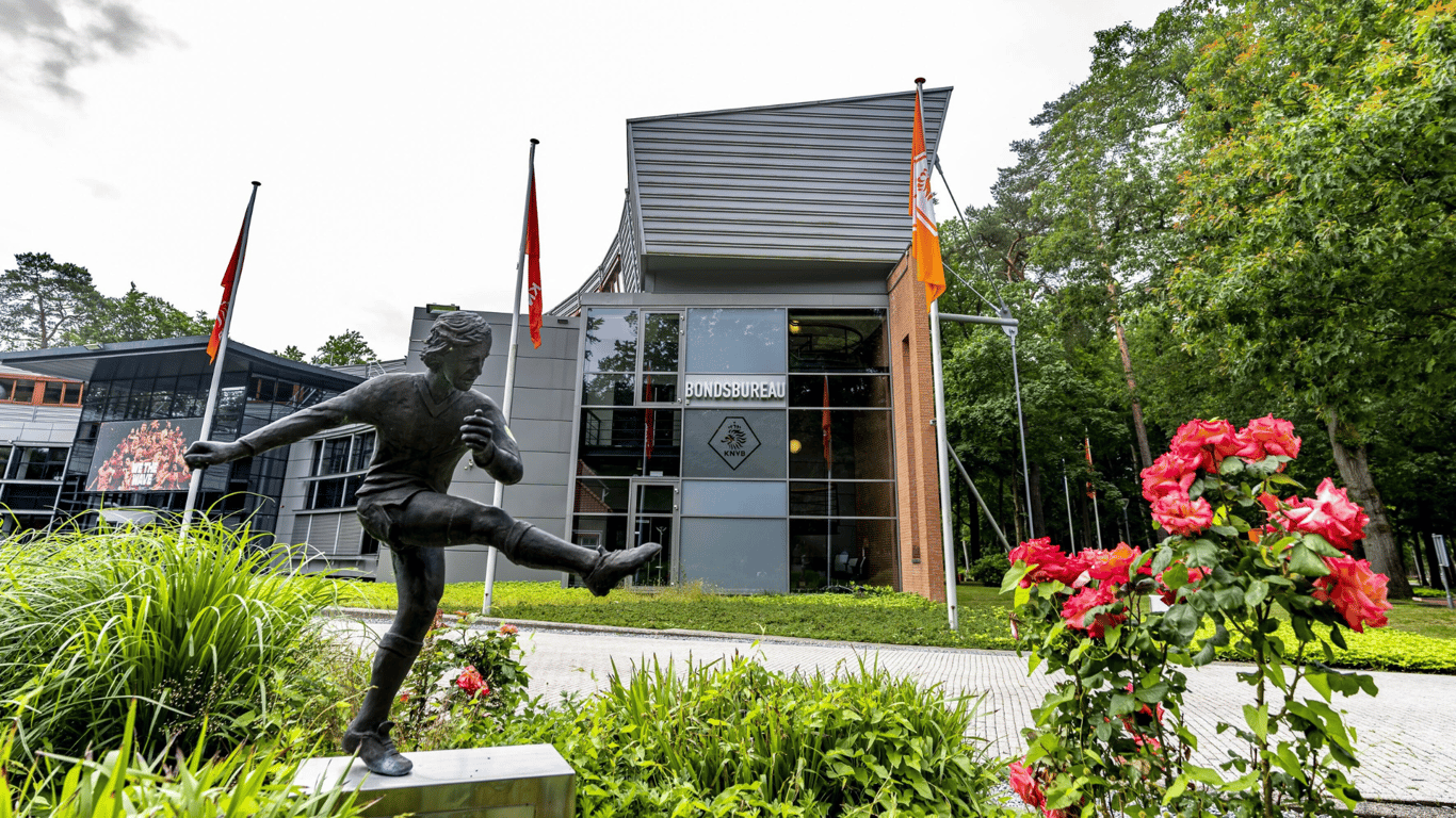 Het bondskantoor van de KNVB in Zeist