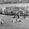 Een interland van het Nederlands elftal in 1953.