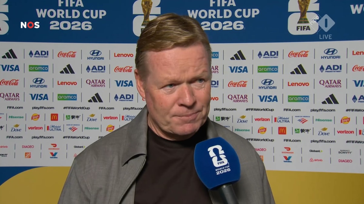 Ronald Koeman, bondscoach van het Nederlands elftal