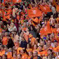 Fans van het Nederlands elftal