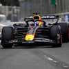 Max Verstappen tijdens de Grand Prix van Azerbeidzjan