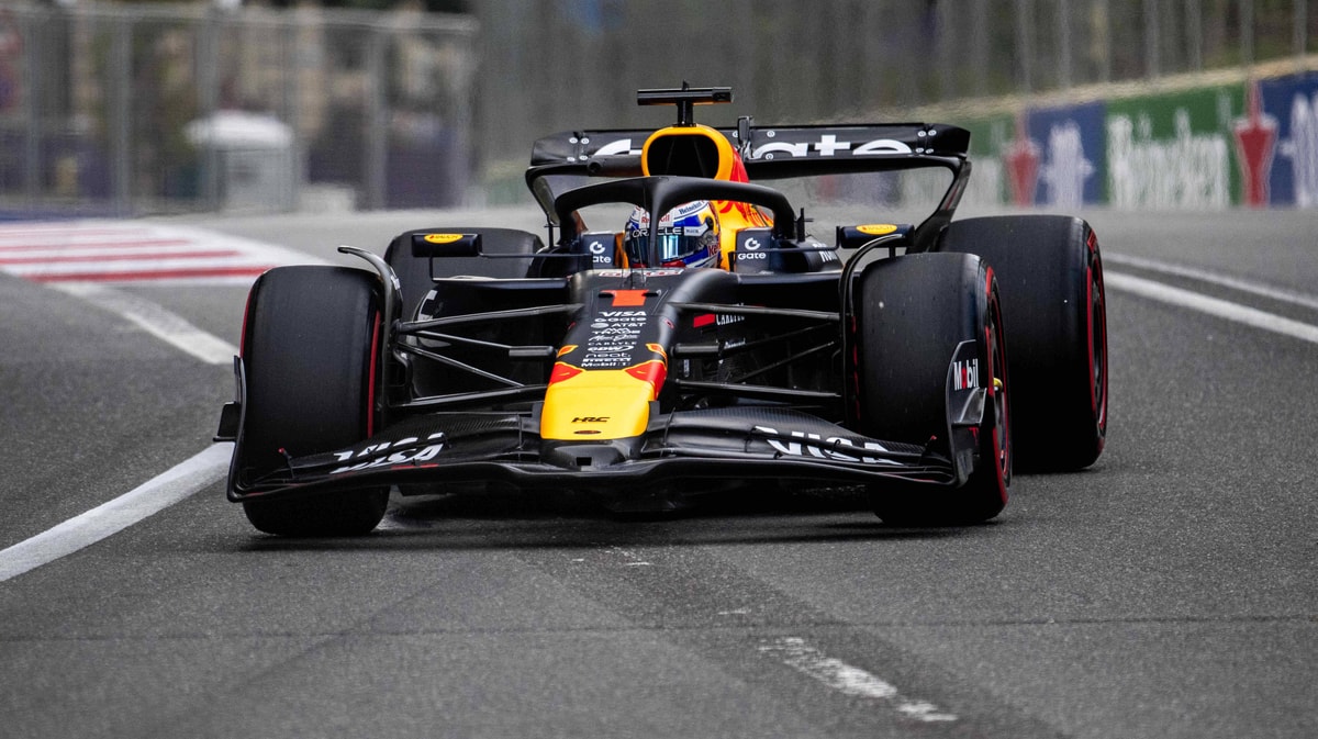 Max Verstappen in de RB21