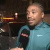 Steven Bergwijn voor de camera van ESPN