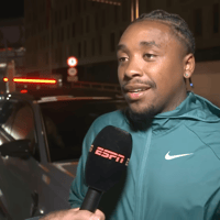Steven Bergwijn voor de camera van ESPN