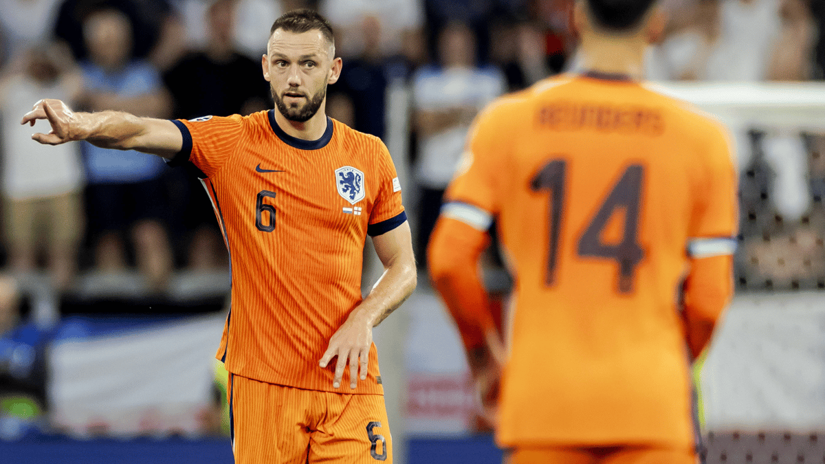 Stefan de Vrij bij het Nederlands elftal