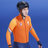 Marcel Bosker, schaatser bij TeamNL