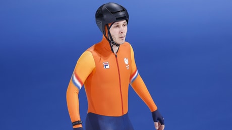 Marcel Bosker, schaatser bij TeamNL