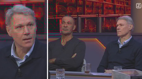 Marco van Basten en Ruud Gullit aan tafel bij Rondo