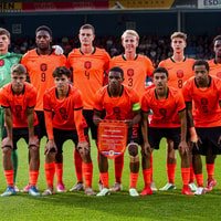 De opstelling van Jong Oranje 