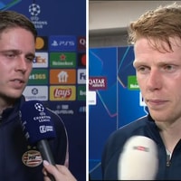 Joey Veerman (links) en Jerdy Schouten