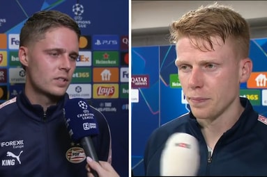 Joey Veerman (links) en Jerdy Schouten