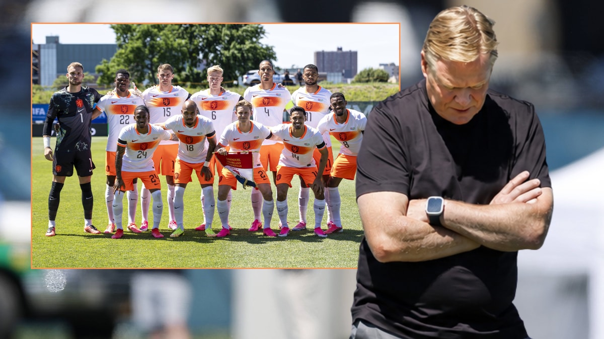 Ronald Koeman, bondscoach van het Nederlands elftal
