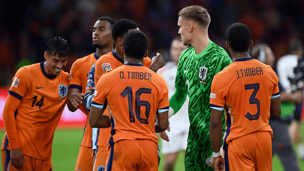 Het Nederlands elftal