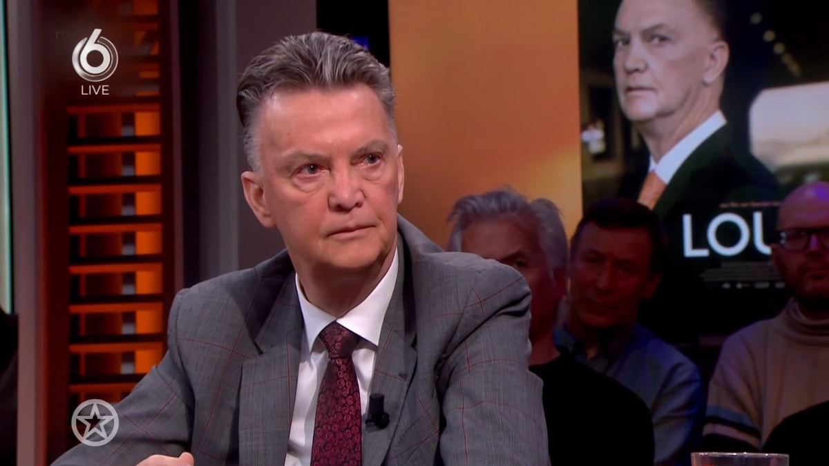 Louis van Gaal aan tafel bij Humberto