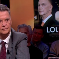 Louis van Gaal aan tafel bij Humberto