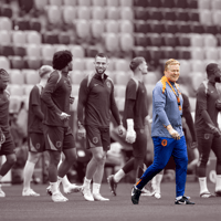 Ronald Koeman, bondscoach van het Nederlands elftal