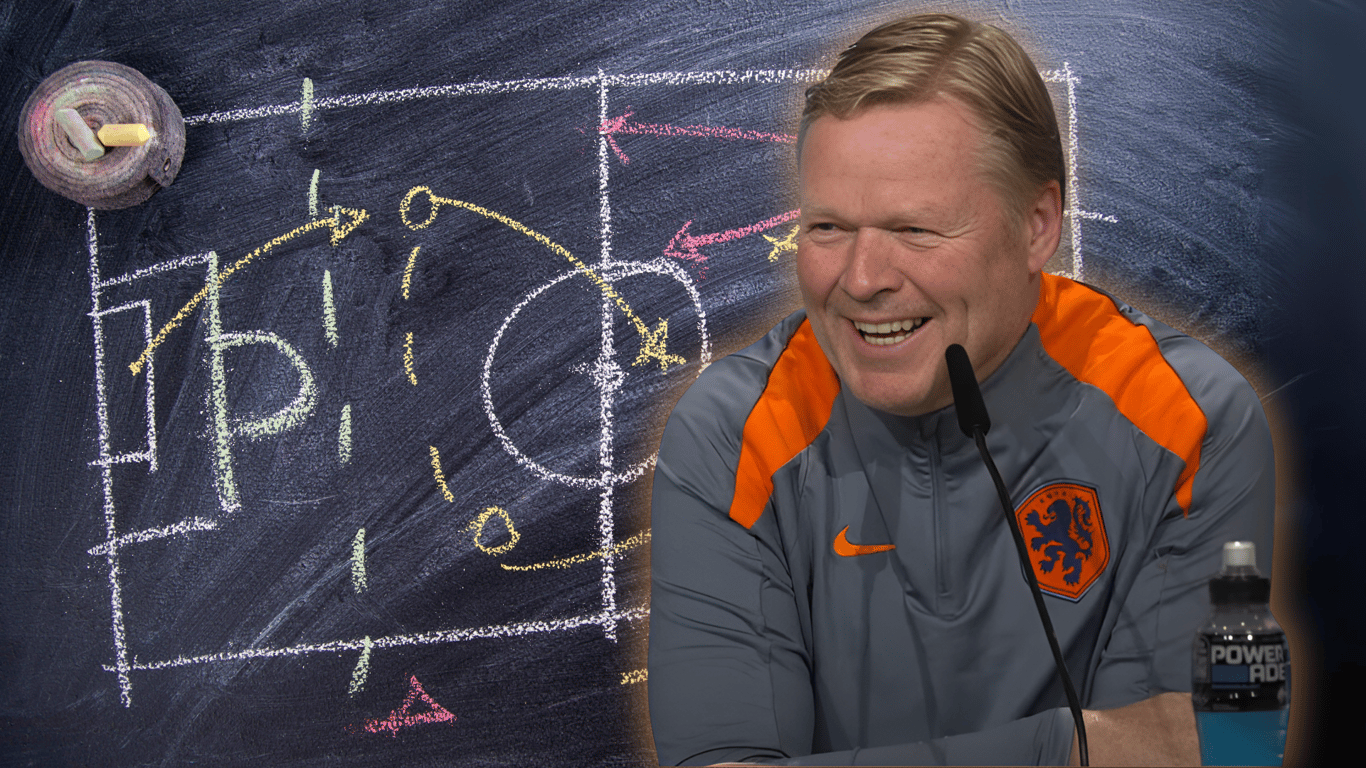 Ronald Koeman, bondscoach van het Nederlands elftal