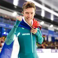 Jorrit Bergsma wint 10.000 meter op NK