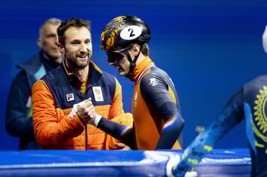 Vreugde bij Niels Kerstholt (links) en Jens van 't Wout