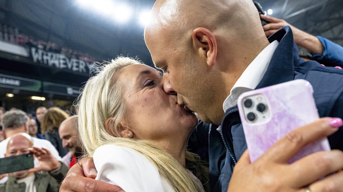 Arne Slot is getrouwd met Mirjam Slot