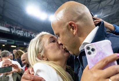 Arne Slot is getrouwd met Mirjam Slot
