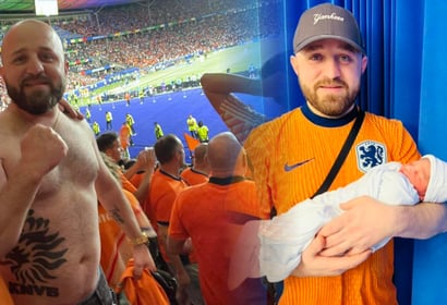 Cameron van Oranje is een groot fan van Oranje