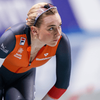 Schaatsster Joy Beune