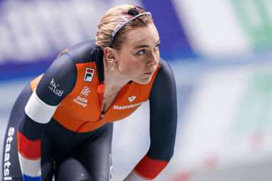 Schaatsster Joy Beune