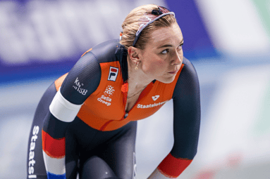 Schaatsster Joy Beune
