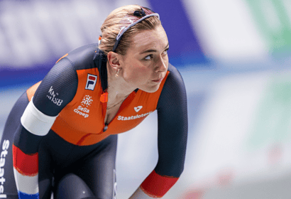 Schaatsster Joy Beune