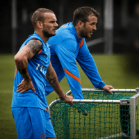 Wesley Sneijder en Rafael van der Vaart blikken terug op beruchte Oranjerel in Brazilië