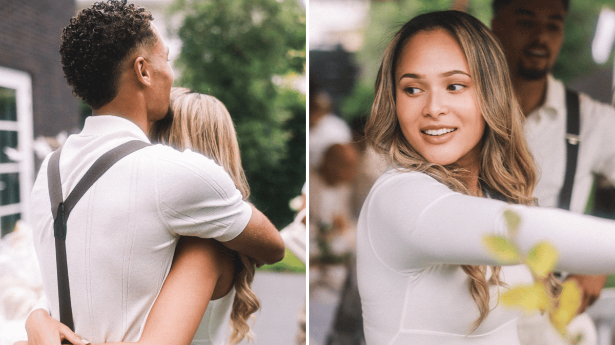 Devyne Rensch is samen met Cachelle Bloem