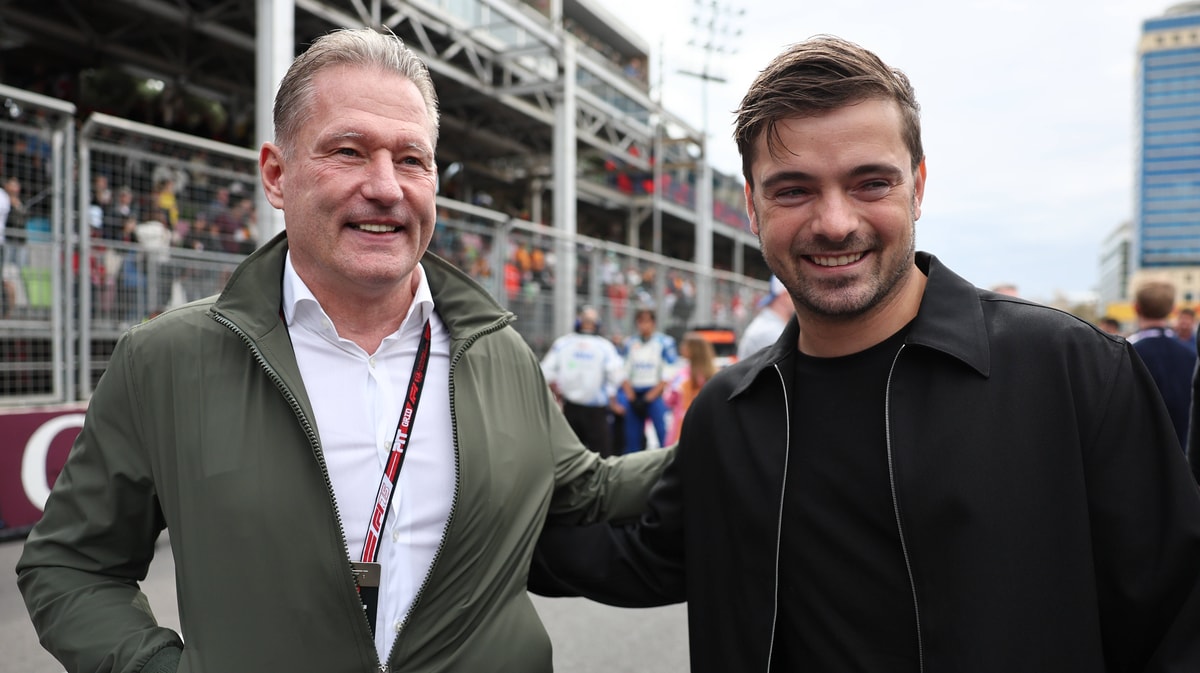 Jos Verstappen en Martin Garrix