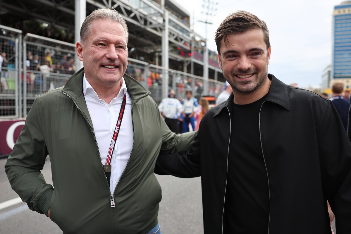 Jos Verstappen en Martin Garrix