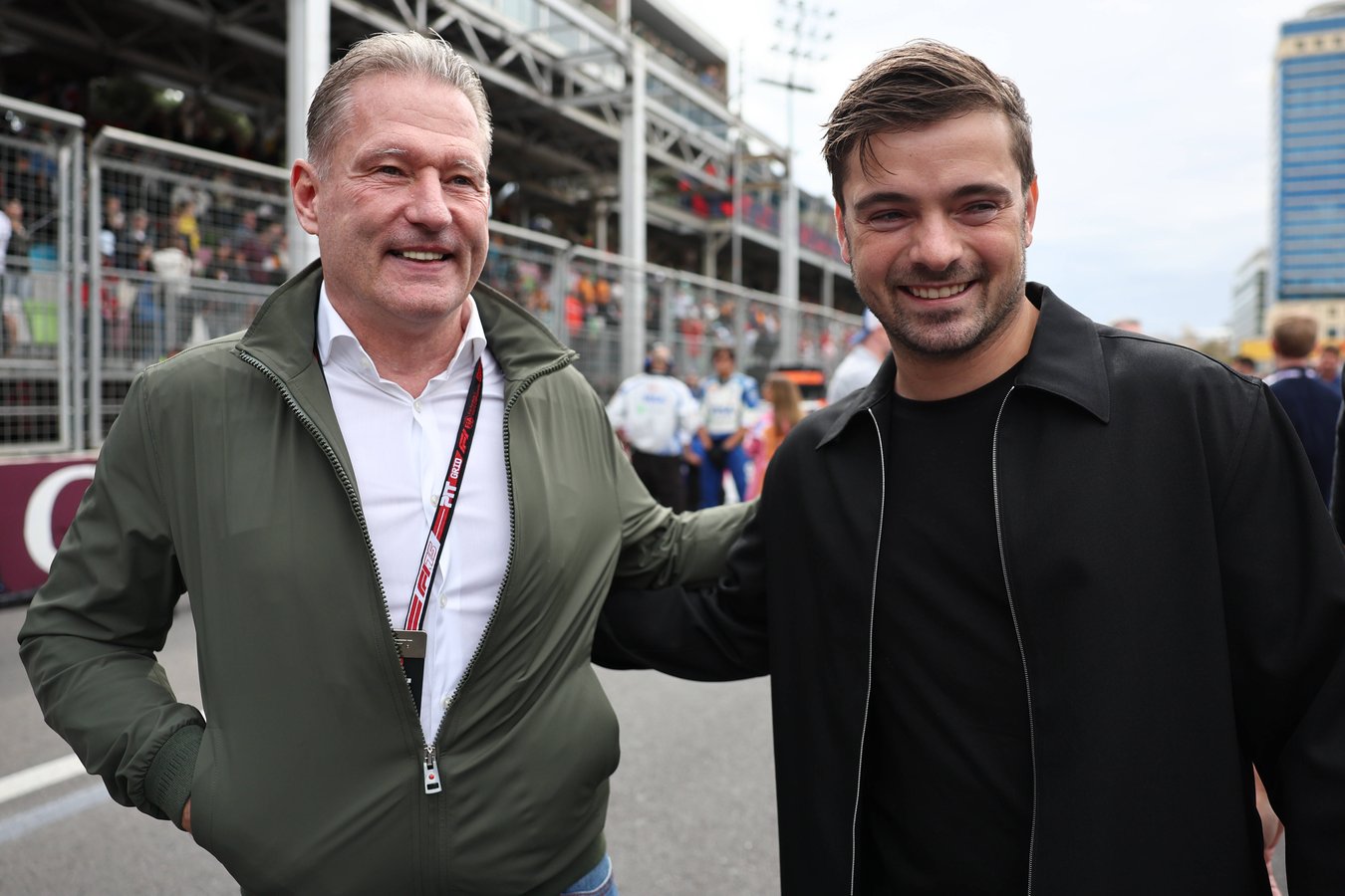 Jos Verstappen en Martin Garrix