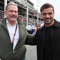 Jos Verstappen en Martin Garrix