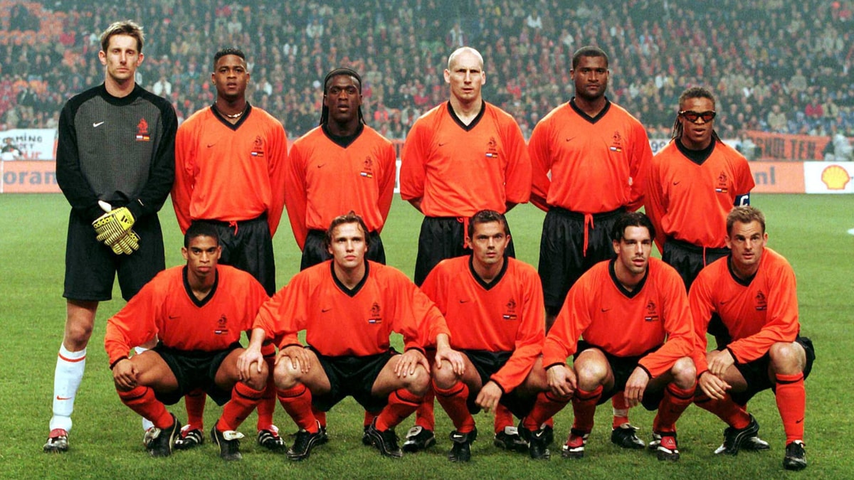 Het Nederlands elftal in 2000