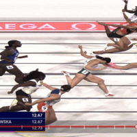 Nadine Visser pakt na fotofinish op één duizendste goud in EK-finale 100 meter horden