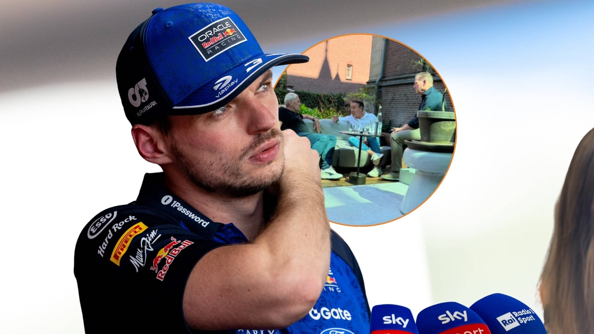 Max Verstappen en zijn entourage