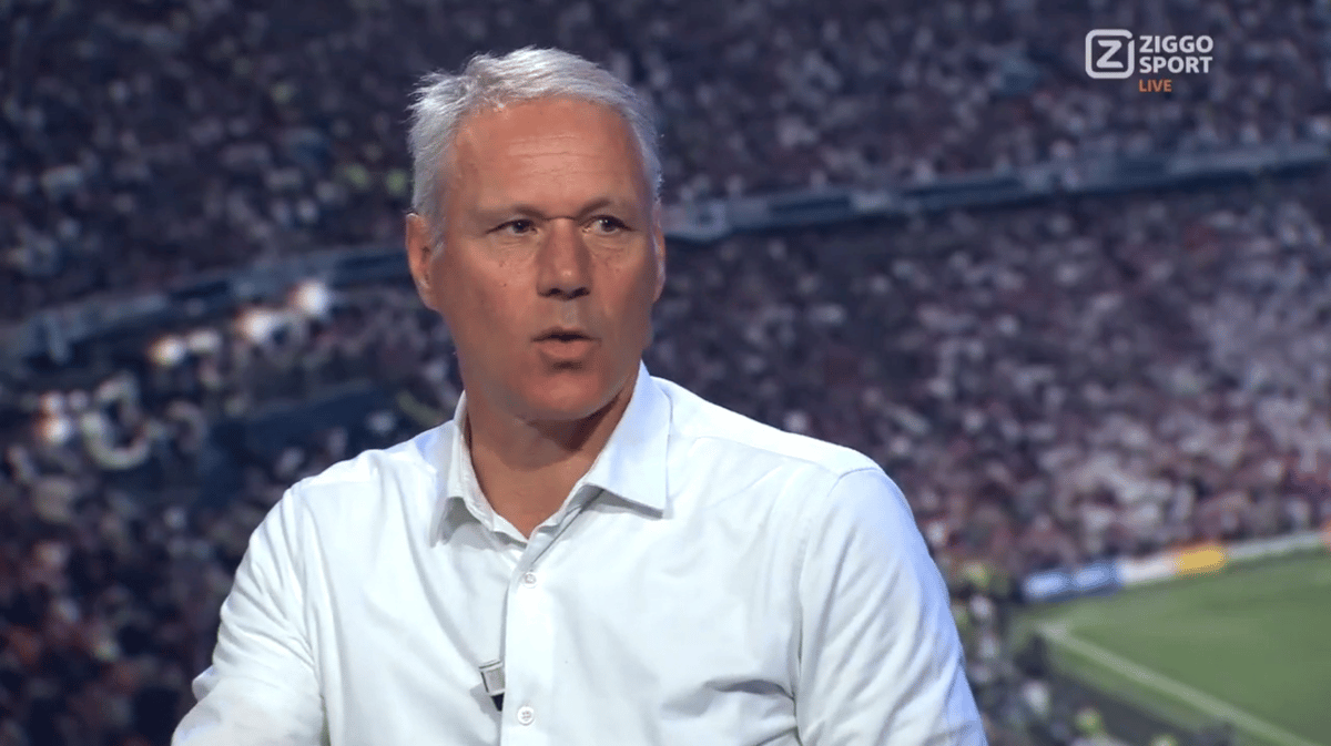 Marco van Basten, voormalig international van het Nederlands elftal