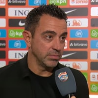 Xavi Hernández, bondscoach van het Nederlands elftal