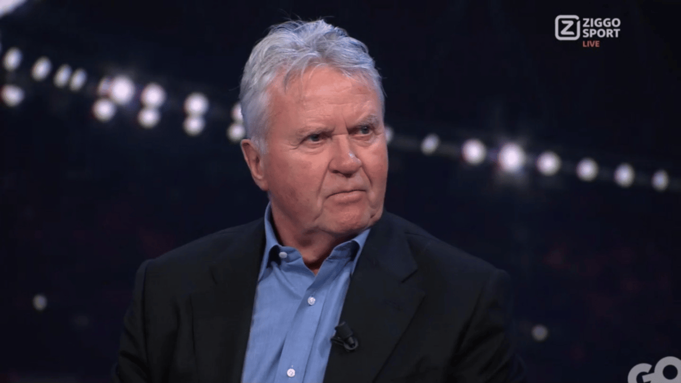 Guus Hiddink bij Ziggo Sport